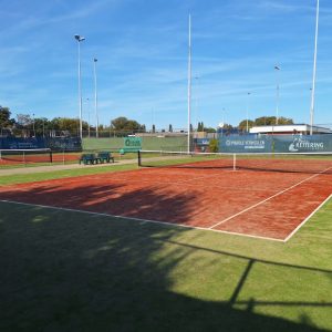 Tennisbaan project Neede